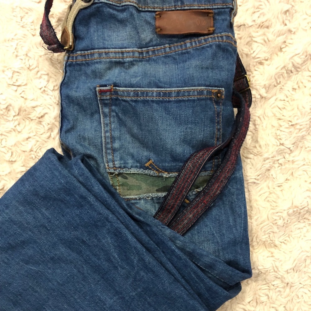 Zara Boys Jeans with Suspenders